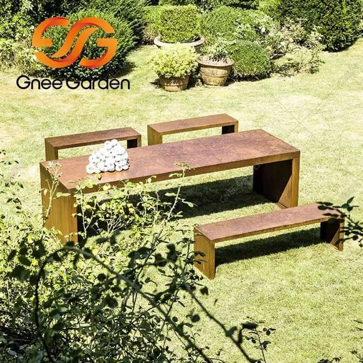 Corten Steel Patio Furniture(001)