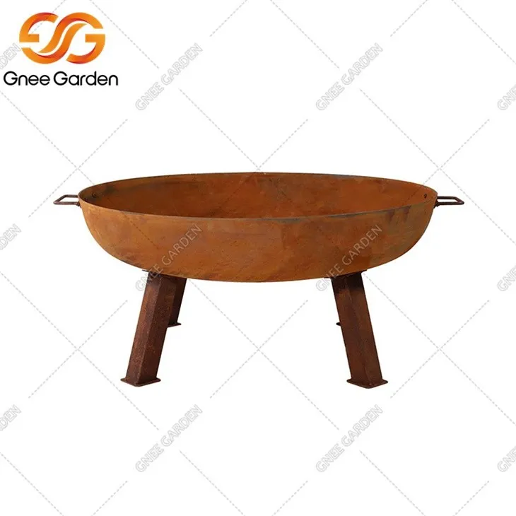 Camping Corten Steel Wood Burner