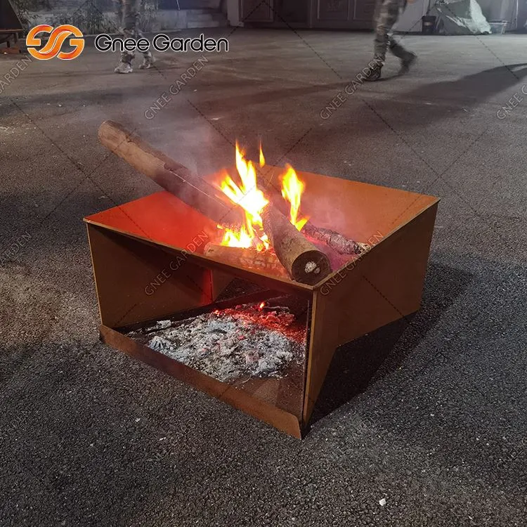 Corten Outside Fire