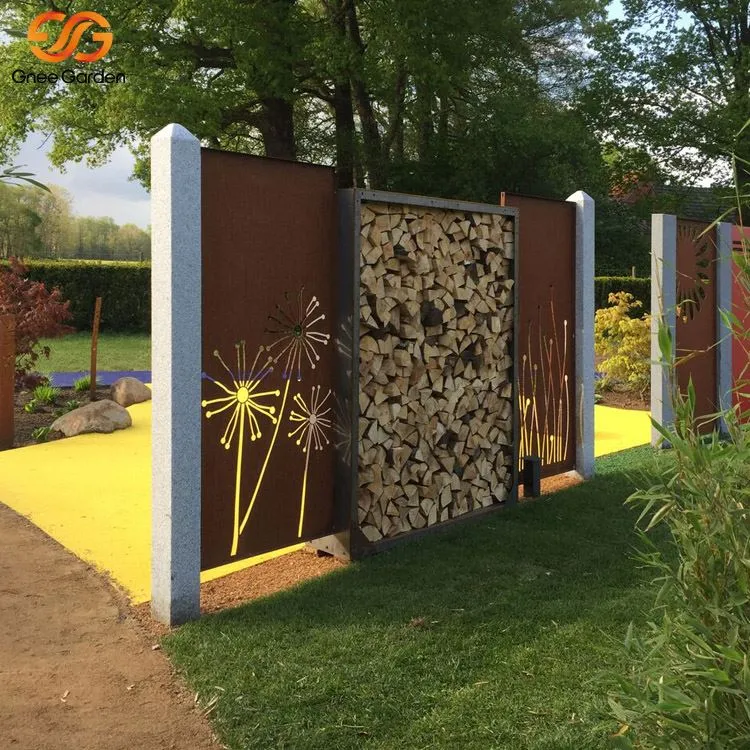 Garden Corten Steel Panels Modern Desgin