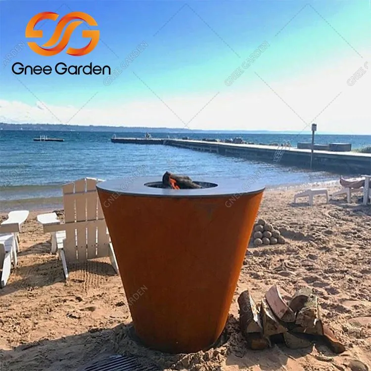 Corten Steel Grill Barbecue