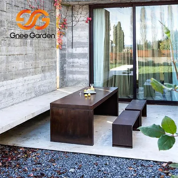 Corten Steel Street Furniture