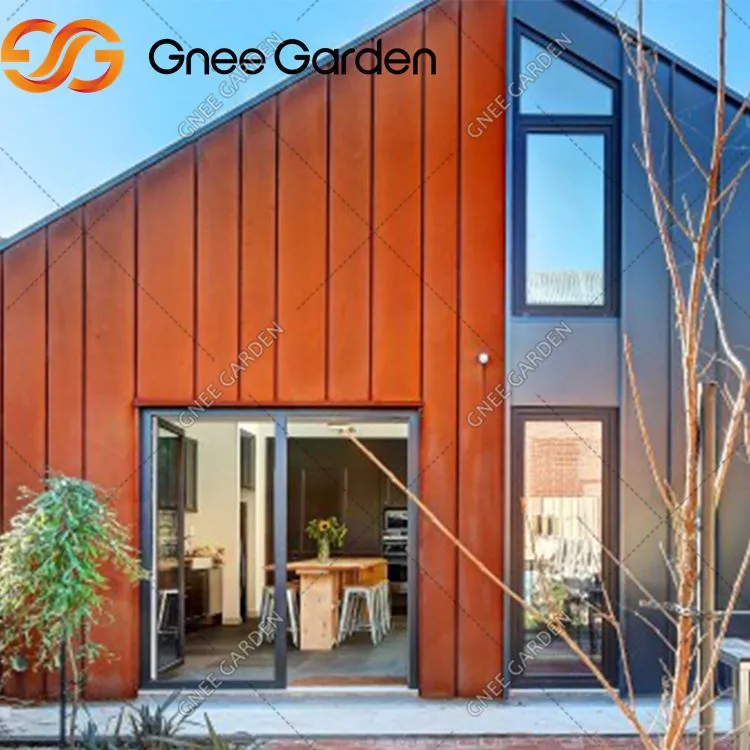 Decorative Corten Steel Curtain Walls