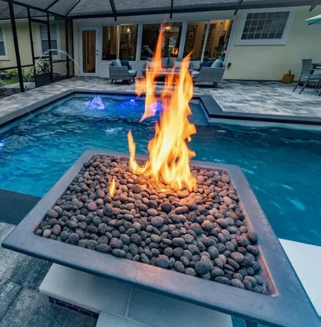 Fire Bowl For Swimming Pool