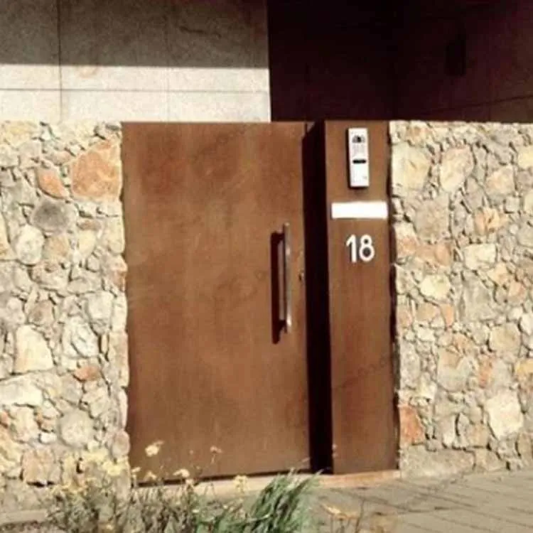 Garden Corten Steel Privacy Screen