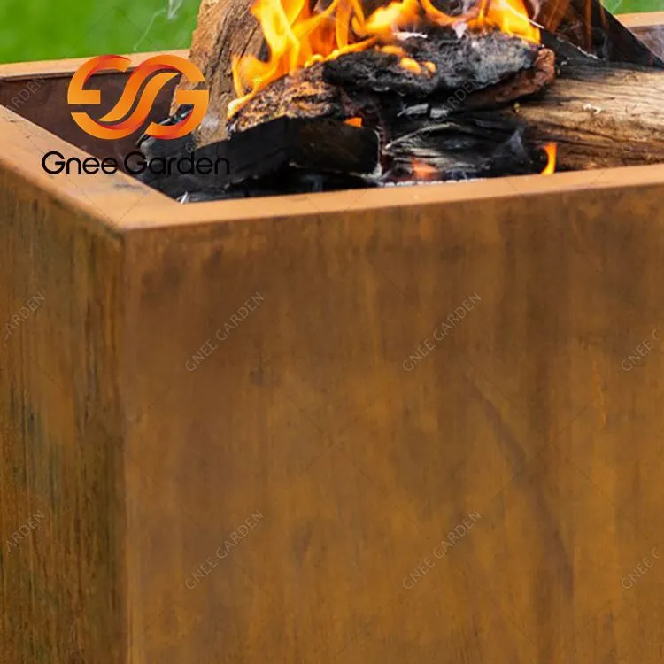 Garden Decor Corten Steel Fire Pit