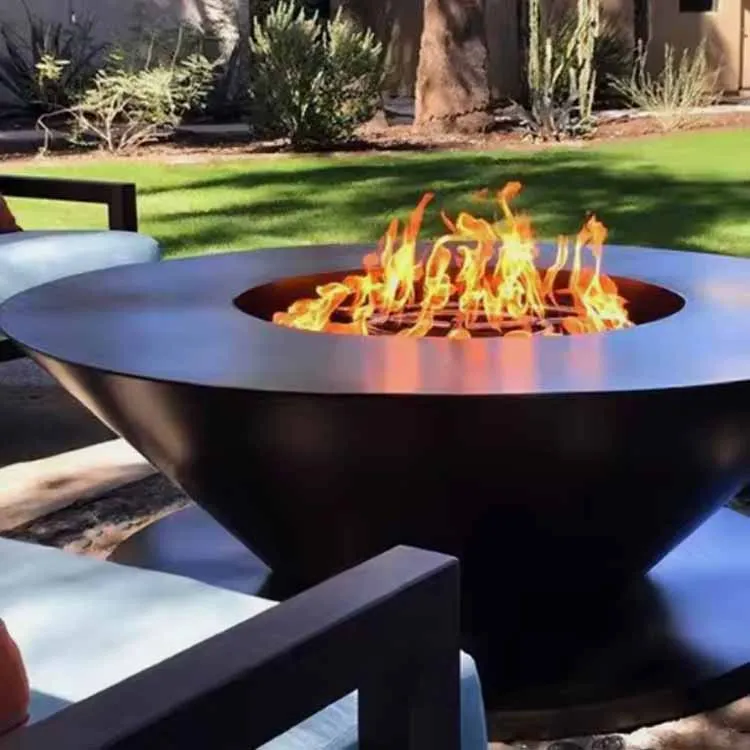 Gas Fire Pit Metal Propane