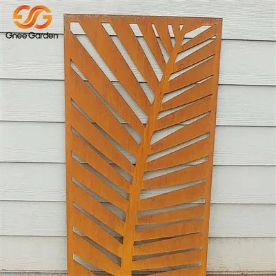 How long will 3mm corten steel Garden Screen last?
