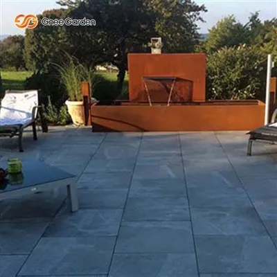 Can Corten Fountain Enhance Hotel Entrances?