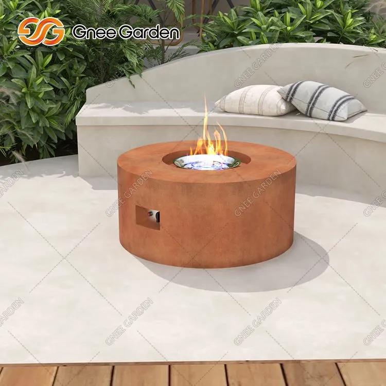 Large Corten Steel Fire Pit