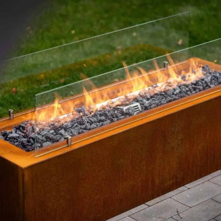 Metal Gas Fire Pit