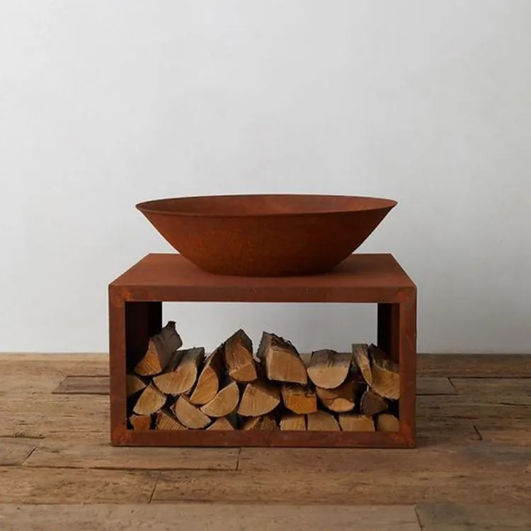 Outdoor Fire Bowl Corten Steel