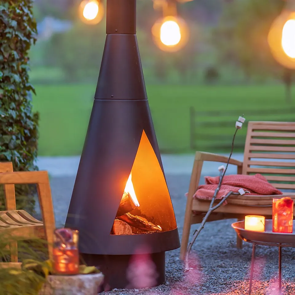 Outdoor Fireplace Corten Steel Fire Pits