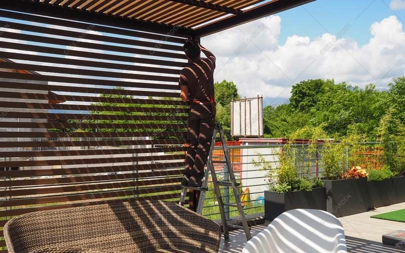 modern outdoor waterproof aluminium pergola garden modern outdoor waterproof aluminium pergola garden