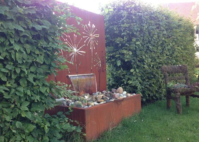 corten steel water trough corten steel water trough