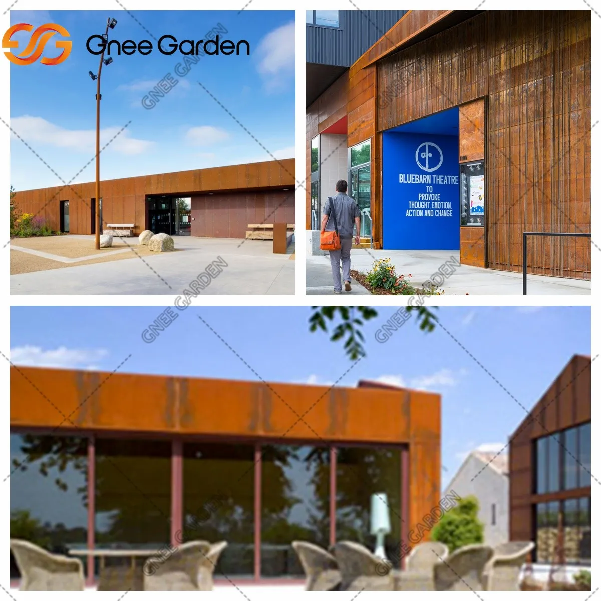 Decorative Facade Corten Curtain Wall Decorative Facade Corten Curtain Wall