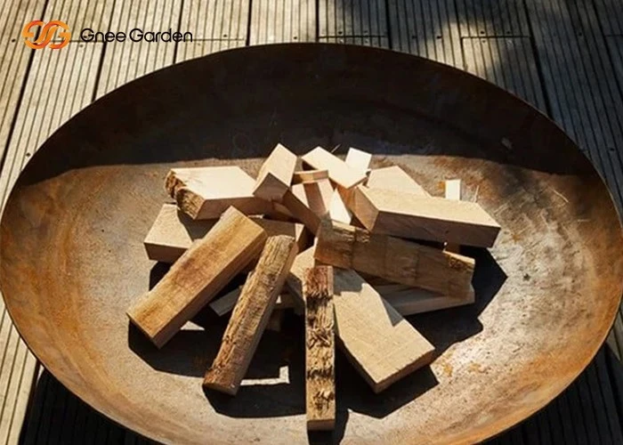 corten steel fire pit round bowl corten steel fire pit round bowl
