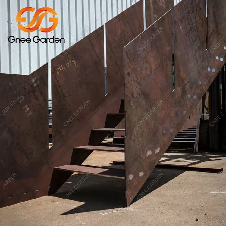 Rust Weathering Steel Stairs