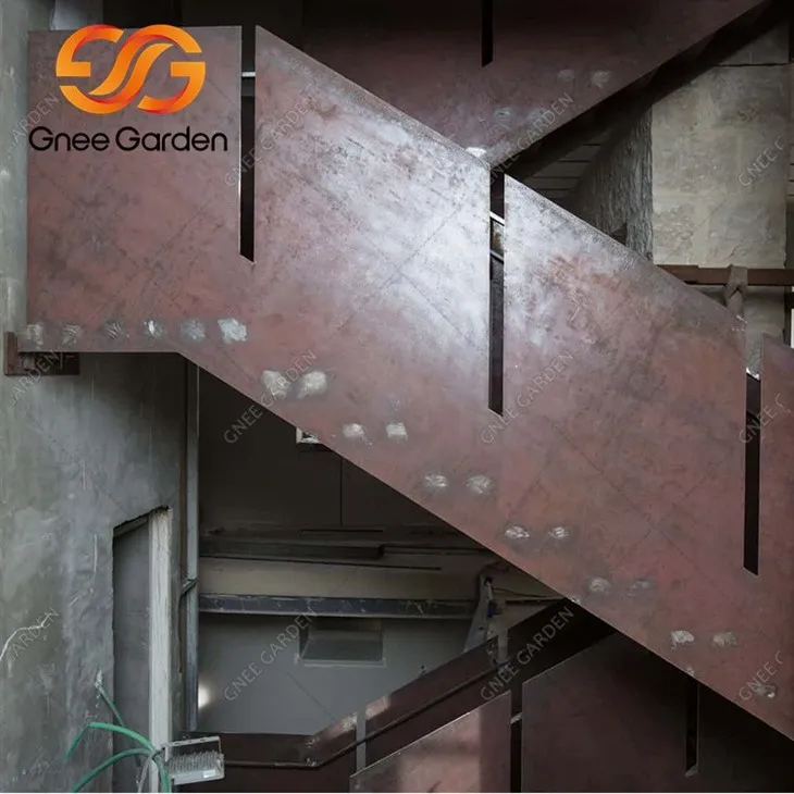 corten staircase