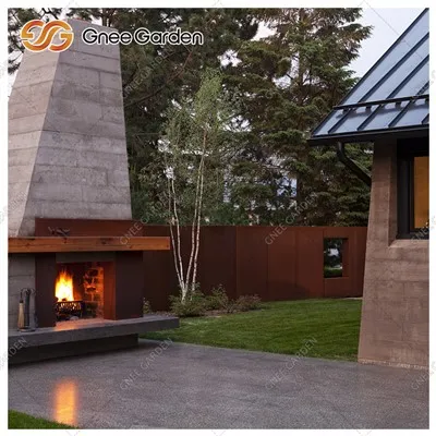 Corten Steel Standing Seam Roofing Panels