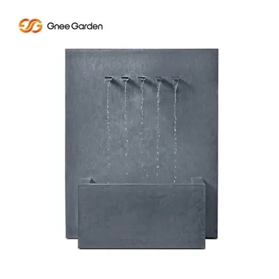 Customized Steel Water Feature Water Curtain