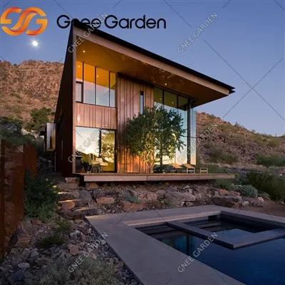 Decorative Facade Corten Curtain Wall