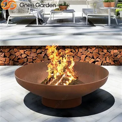 Durable Corten Steel Metal Fire Bowl