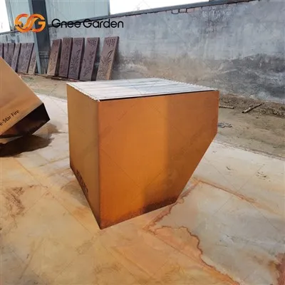 Popular Wood Burning Corten Steel Fire Pit