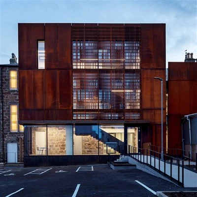 Corrosion-resistant Corten Steel Cladding