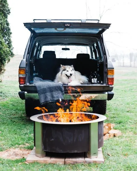 Stainless Steel Outdoor Fire Pit